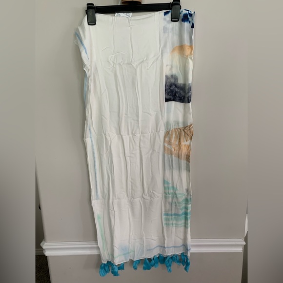 NEW KAPALUA TASSLE WRAP SARONG - Picture 7 of 7